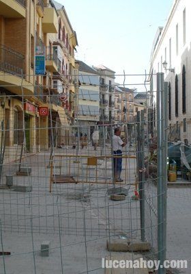  Las obras del casco histórico terminarán a finales de septiembre 