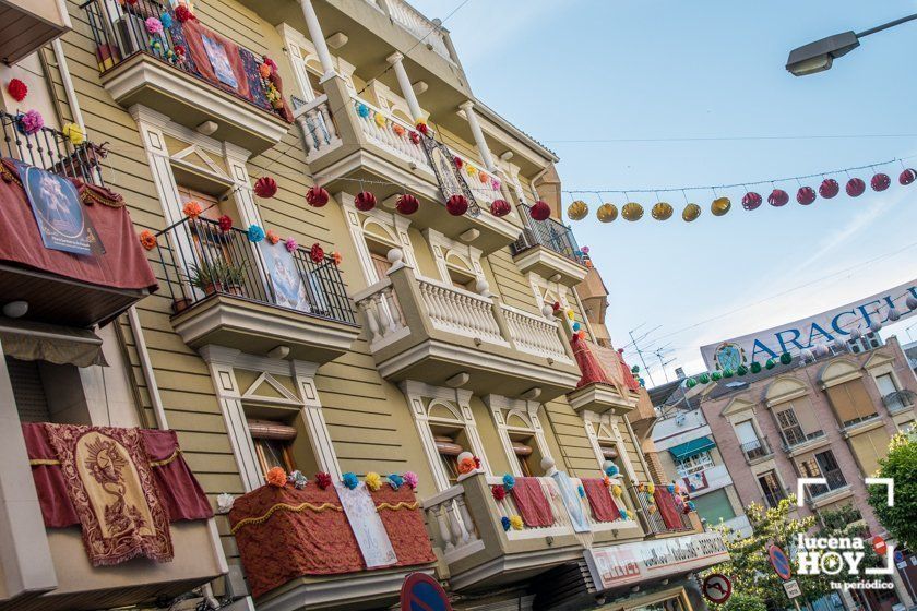 GALERÍA: Una ofrenda floral a María Stma. de Araceli desde los balcones de Lucena