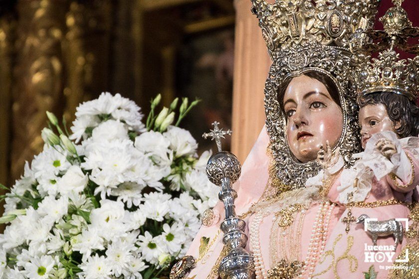 GALERÍA: María Santísima de Araceli preside el altar mayor de San Mateo en la celebración de Pentecostés