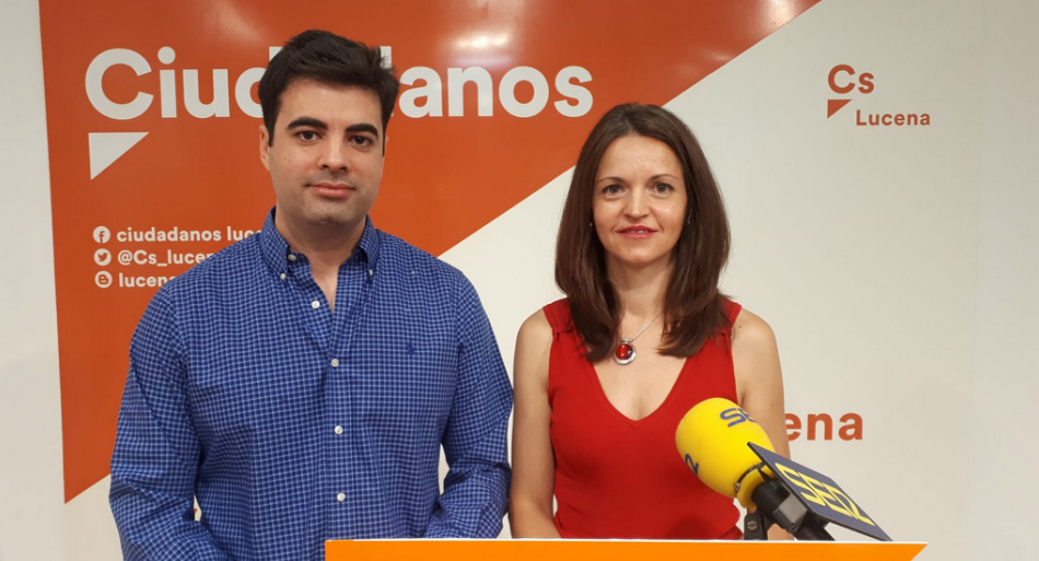  Jesús López y Araceli García Nieto esta mañana 