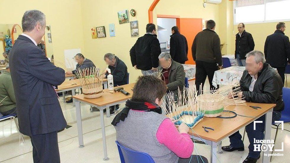  Juan Pérez, durante una visita al centro de FAISEM en Lucena hace tres años. Archivo LucenaHoy 