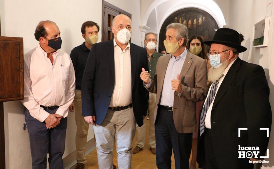 GALERÍA: Inauguradas dos nuevas salas del Centro de Interpretación de Lucena dedicadas al pasado judío y las creencias religiosas GALERÍA: Inauguradas dos nuevas salas del Centro de Interpretación de Lucena dedicadas al pasado judío y las creencias religiosas