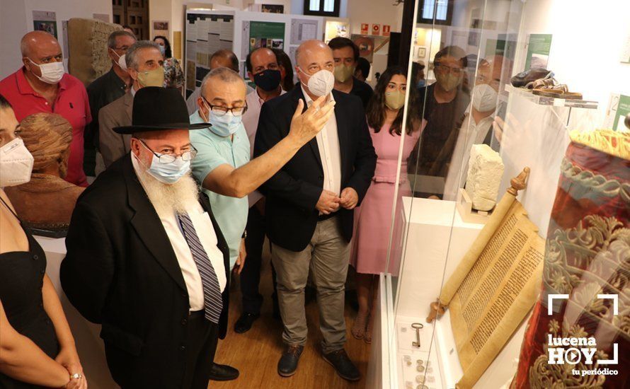 GALERÍA: Inauguradas dos nuevas salas del Centro de Interpretación de Lucena dedicadas al pasado judío y las creencias religiosas GALERÍA: Inauguradas dos nuevas salas del Centro de Interpretación de Lucena dedicadas al pasado judío y las creencias religiosas