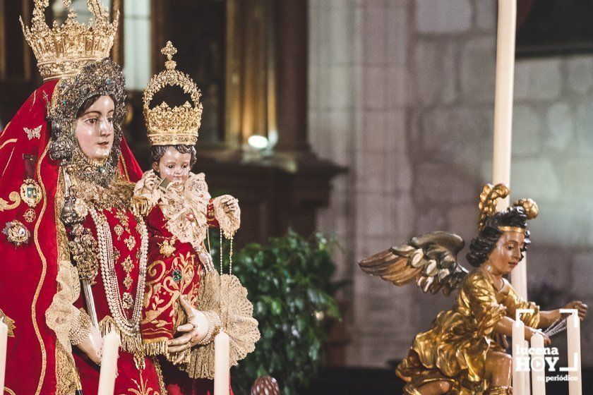 GALERÍA: La Virgen de Araceli recibe en el presbiterio de San Mateo la visita y veneración de sus fieles GALERÍA: La Virgen de Araceli recibe en el presbiterio de San Mateo la visita y veneración de sus fieles