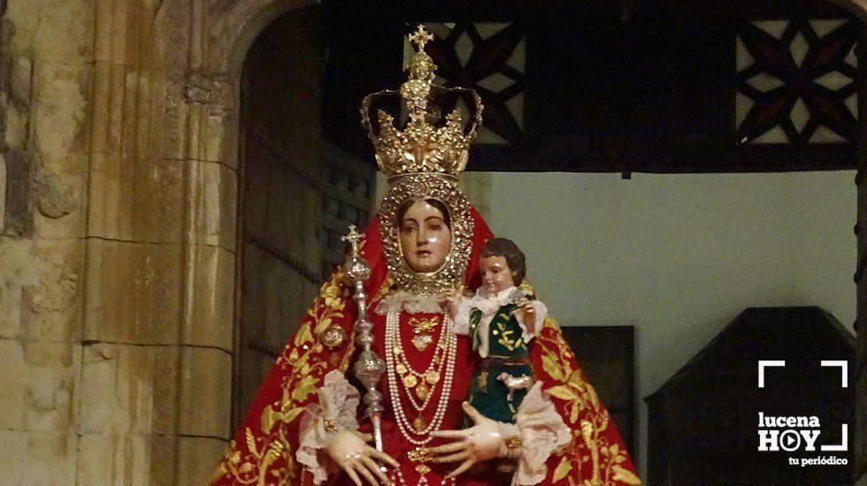  La Virgen de Araceli sale de San Mateo, de vuelta a su Santuario 