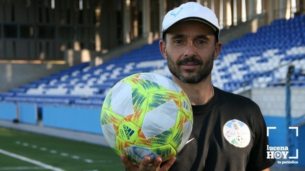  Dimas Carrasco, primer entrenador del CD Ciudad de Lucena 