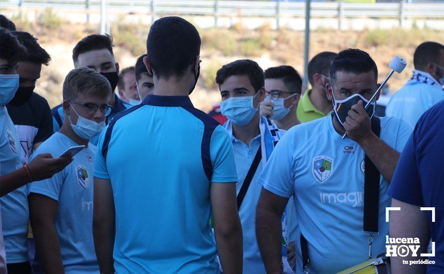 GALERÍA: La afición despide al Ciudad de Lucena ante un partido que vale un ascenso