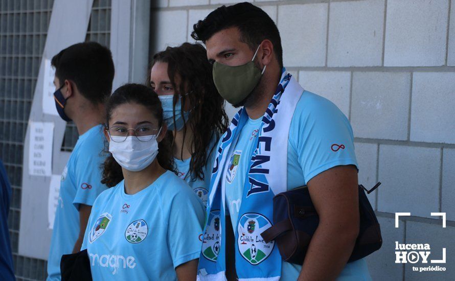 GALERÍA: La afición despide al Ciudad de Lucena ante un partido que vale un ascenso