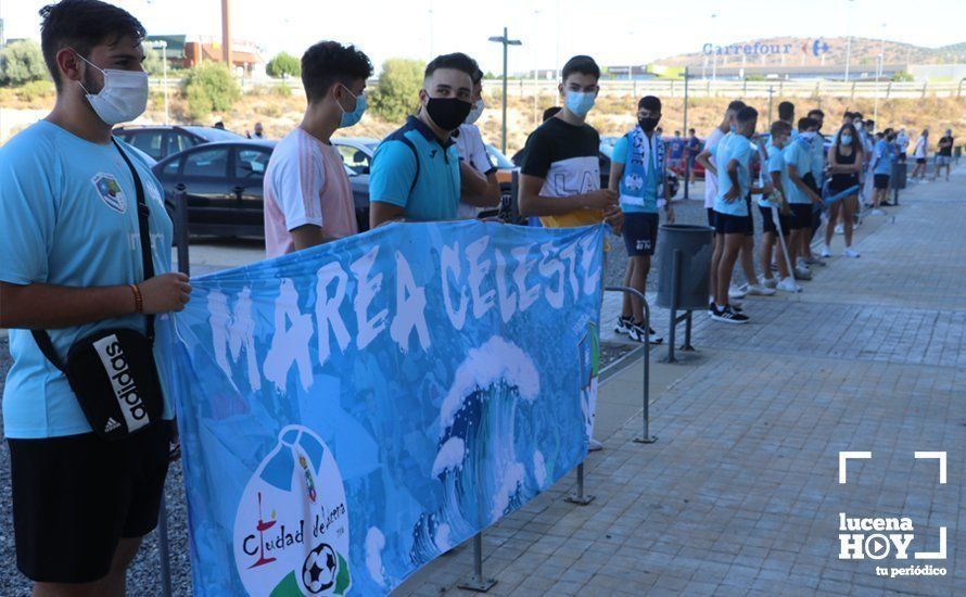 GALERÍA: La afición despide al Ciudad de Lucena ante un partido que vale un ascenso