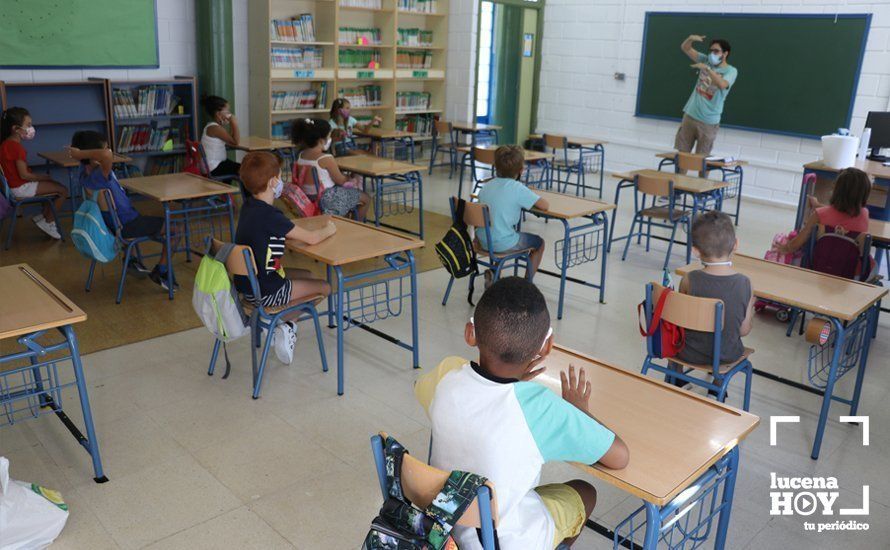 GALERÍA: La "vuelta al cole" más complicada en imágenes GALERÍA: La "vuelta al cole" más complicada en imágenes