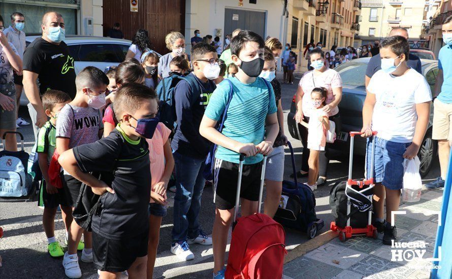 GALERÍA: La "vuelta al cole" más complicada en imágenes GALERÍA: La "vuelta al cole" más complicada en imágenes