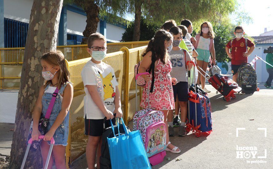 GALERÍA: La "vuelta al cole" más complicada en imágenes GALERÍA: La "vuelta al cole" más complicada en imágenes