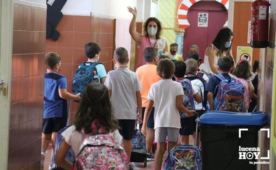GALERÍA: La "vuelta al cole" más complicada en imágenes GALERÍA: La "vuelta al cole" más complicada en imágenes