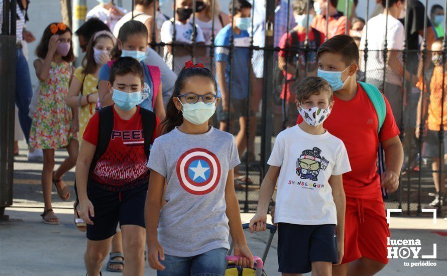 GALERÍA: La "vuelta al cole" más complicada en imágenes GALERÍA: La "vuelta al cole" más complicada en imágenes
