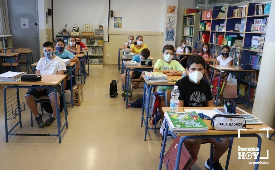 GALERÍA: La "vuelta al cole" más complicada en imágenes GALERÍA: La "vuelta al cole" más complicada en imágenes