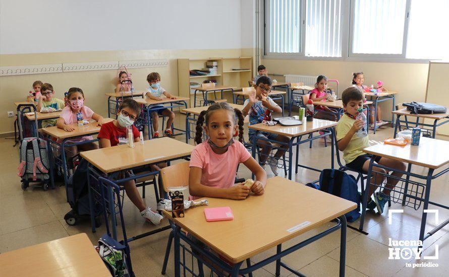 GALERÍA: La "vuelta al cole" más complicada en imágenes GALERÍA: La "vuelta al cole" más complicada en imágenes