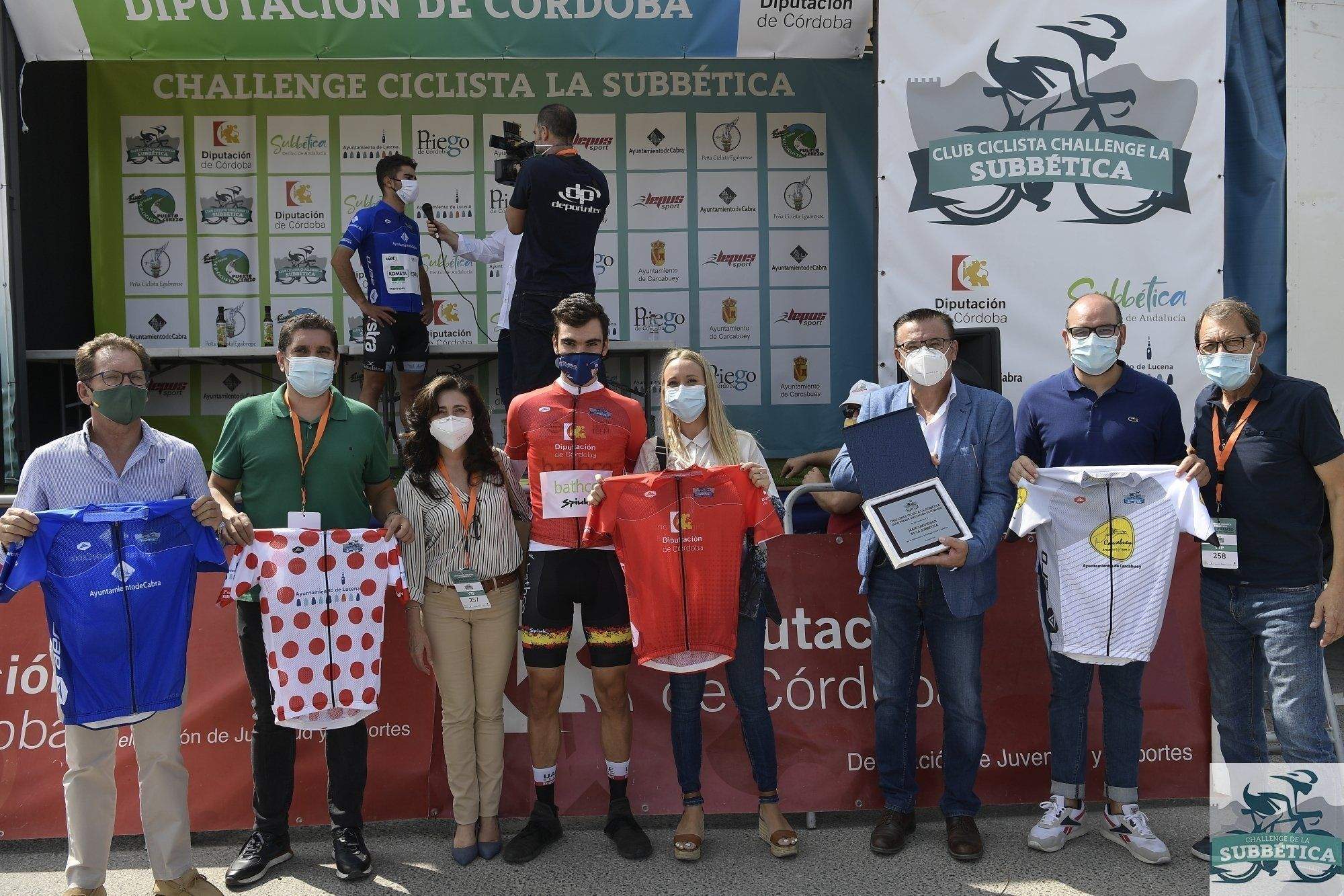 GALERÍA: Lucena acogió la tercera y última etapa de la I Challenge Subbética, con victoria para la joven promesa del ciclismo español Juan Ayuso