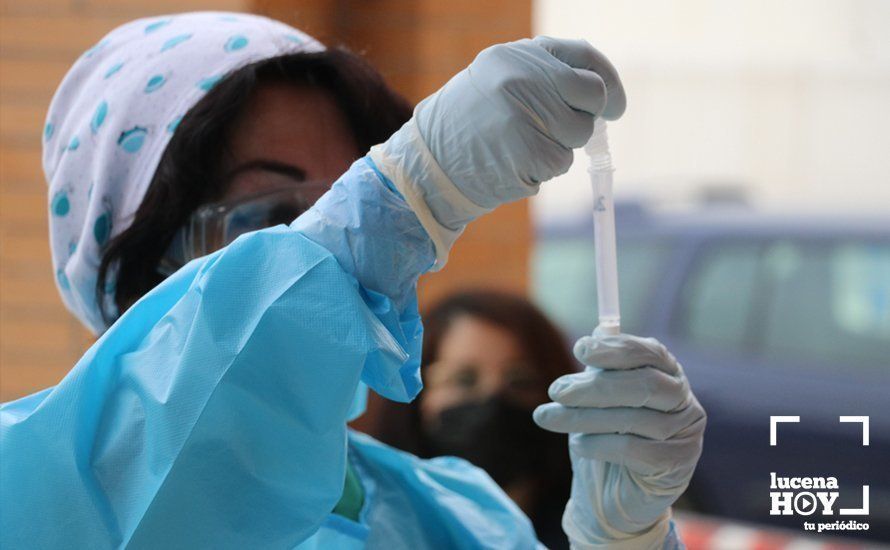 GALERÍA: La Junta espera conocer la situación epidemiológica de Lucena en 48 horas "para tomar decisiones". Comienzan los test GALERÍA: La Junta espera conocer la situación epidemiológica de Lucena en 48 horas "para tomar decisiones". Comienzan los test