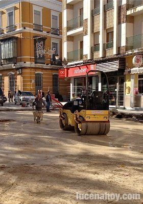  Las obras del casco histórico concluirán el próximo día 23 