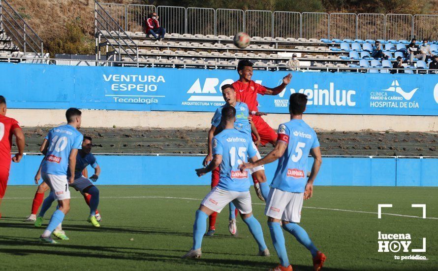 GALERÍA / El Ciudad de Lucena suma sus tres primeros puntos ante su público frente al Sevilla C: Las fotos del partido (1-0)