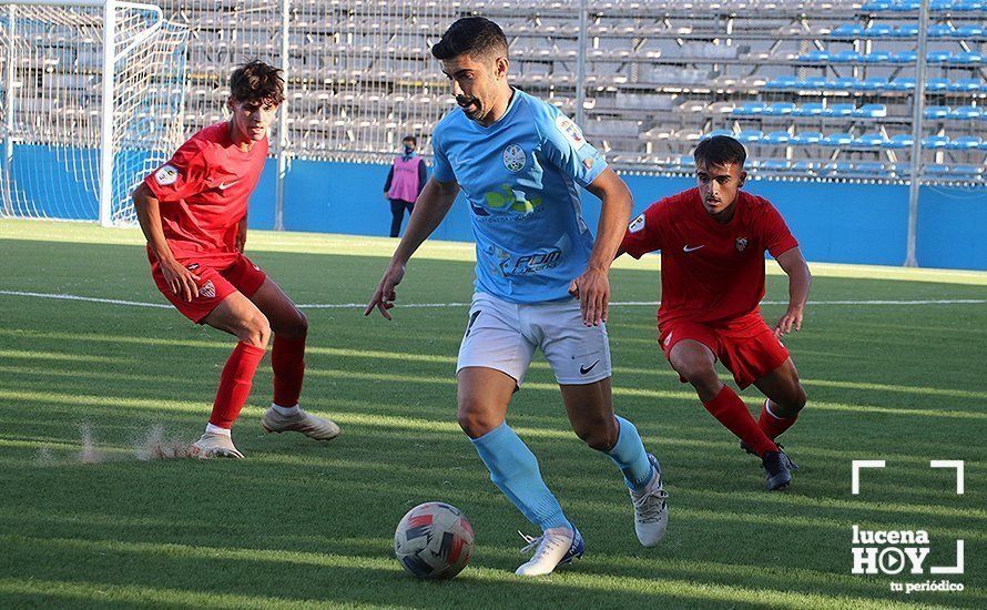 GALERÍA / El Ciudad de Lucena suma sus tres primeros puntos ante su público frente al Sevilla C: Las fotos del partido (1-0)