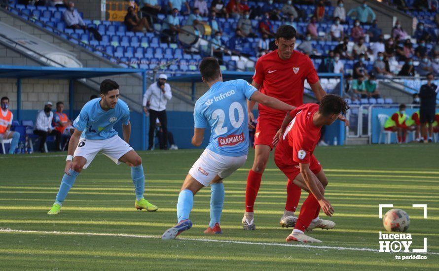 GALERÍA / El Ciudad de Lucena suma sus tres primeros puntos ante su público frente al Sevilla C: Las fotos del partido (1-0)