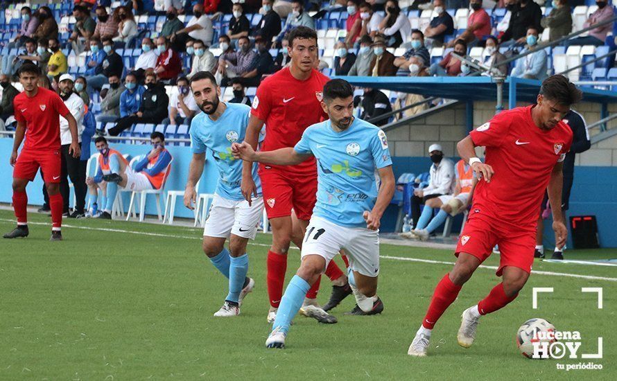 GALERÍA / El Ciudad de Lucena suma sus tres primeros puntos ante su público frente al Sevilla C: Las fotos del partido (1-0)