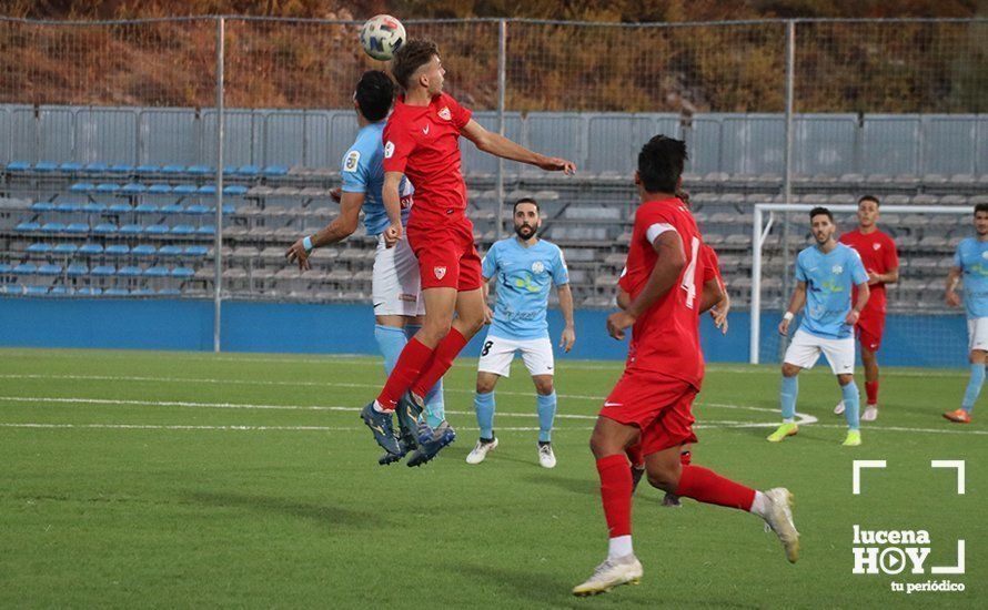 GALERÍA / El Ciudad de Lucena suma sus tres primeros puntos ante su público frente al Sevilla C: Las fotos del partido (1-0)