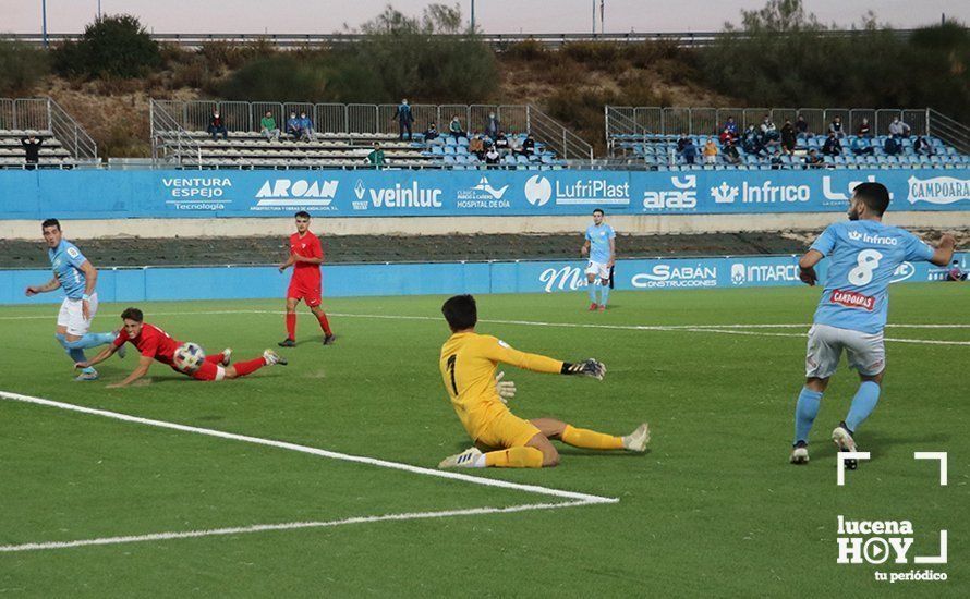 GALERÍA / El Ciudad de Lucena suma sus tres primeros puntos ante su público frente al Sevilla C: Las fotos del partido (1-0)