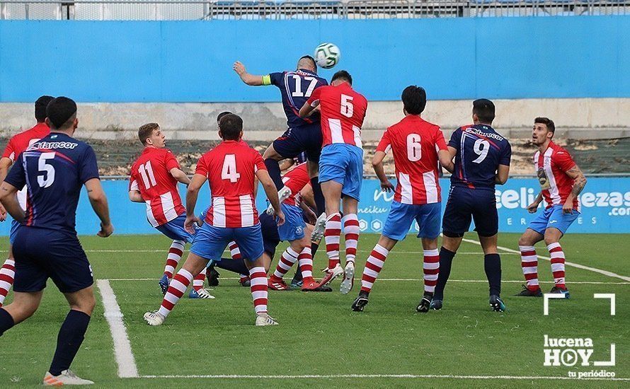  Jugada del primer gol del Lucecor, obra de Cristian Muñoz. 