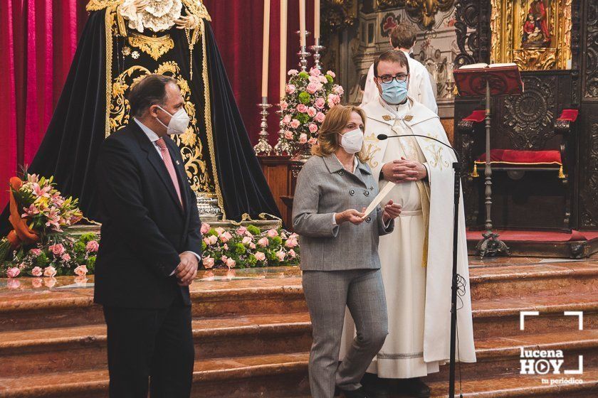GALERÍA: La Cofradía del Huerto presenta la nueva túnica de Ntro. Padre Jesús de la Agonía y entrega un donativo a la Asociación Española contra el Cáncer GALERÍA: La Cofradía del Huerto presenta la nueva túnica de Ntro. Padre Jesús de la Agonía y entrega un donativo a la Asociación Española contra el Cáncer