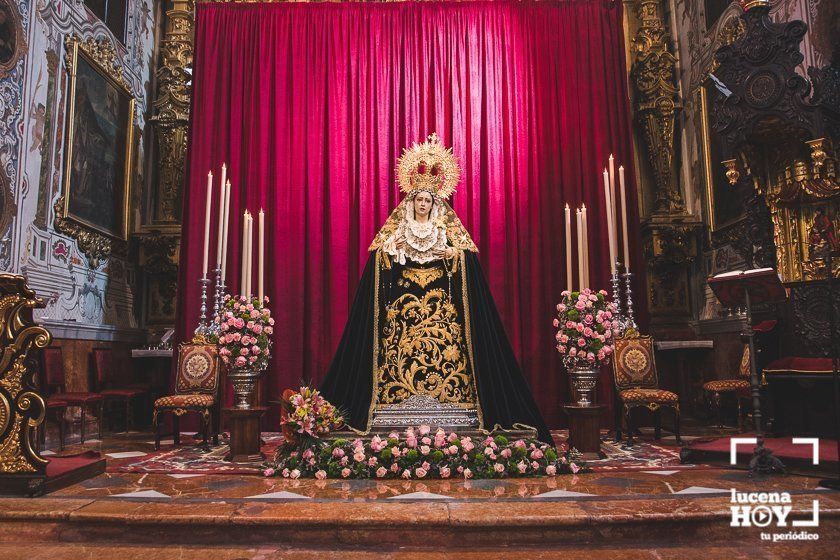 GALERÍA: La Cofradía del Huerto presenta la nueva túnica de Ntro. Padre Jesús de la Agonía y entrega un donativo a la Asociación Española contra el Cáncer