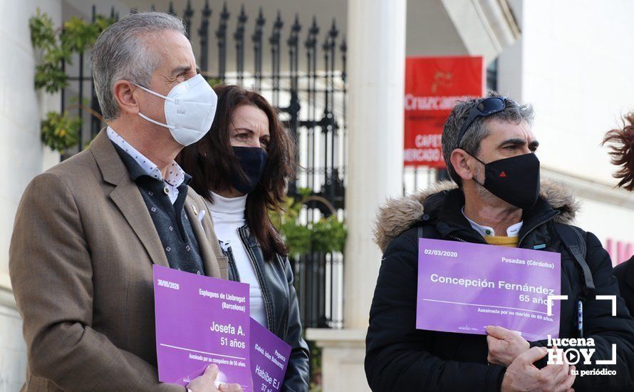 GALERÍA / 25N: Lucena recuerda a las 41 mujeres asesinadas en España por violencia de género en lo que va de año GALERÍA / 25N: Lucena recuerda a las 41 mujeres asesinadas en España por violencia de género en lo que va de año