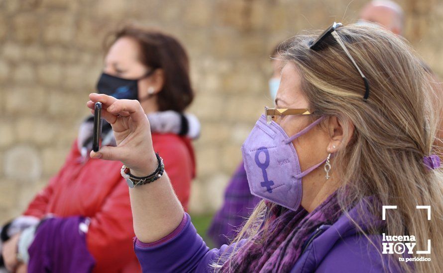 GALERÍA / 25N: Lucena recuerda a las 41 mujeres asesinadas en España por violencia de género en lo que va de año