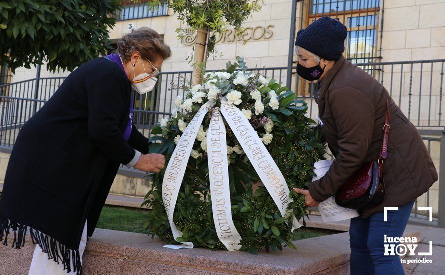 GALERÍA / 25N: Lucena recuerda a las 41 mujeres asesinadas en España por violencia de género en lo que va de año GALERÍA / 25N: Lucena recuerda a las 41 mujeres asesinadas en España por violencia de género en lo que va de año
