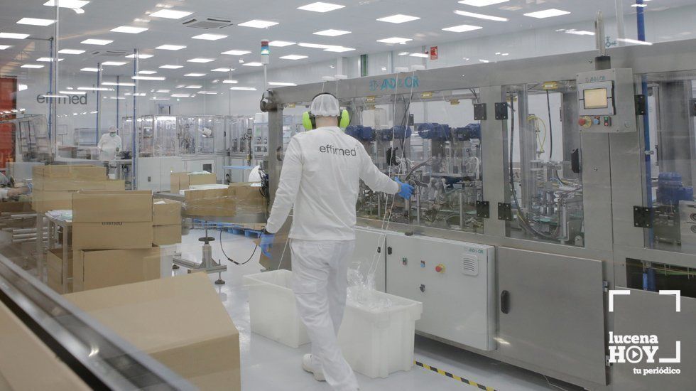  Li?nea de produccio?n de mascarillas de Effimed 