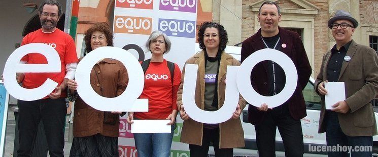  Equo presenta el lunes su agrupación Córdoba Sur en Lucena 