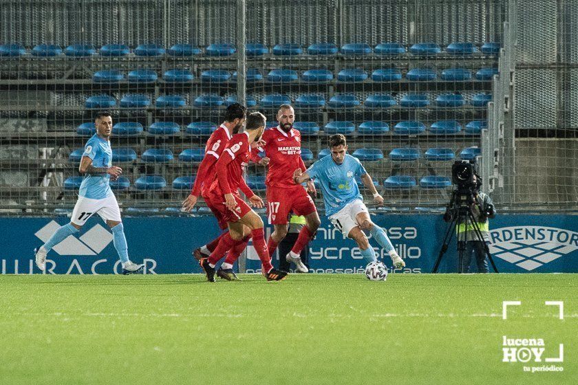 GALERÍA / Ciudad de Lucena - Sevilla FC: Más que un partido. Las fotos de un día histórico para el deporte local