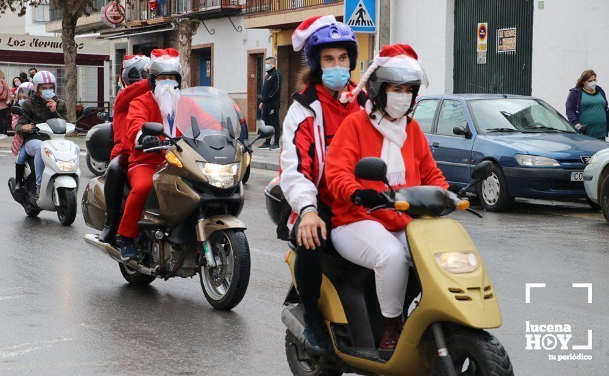 GALERÍA: Papá Noel llega a Lucena en un trineo acompañado por más de 200 moteros: Las fotos aquí.
