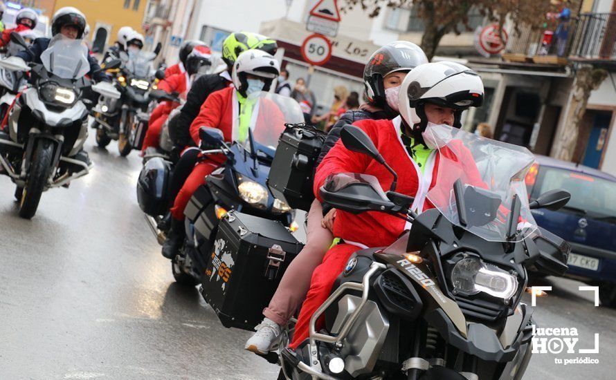 GALERÍA: Papá Noel llega a Lucena en un trineo acompañado por más de 200 moteros: Las fotos aquí.