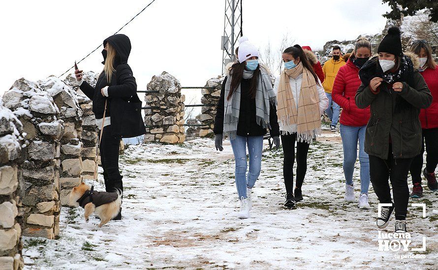 GALERÍA: Los últimos coletazos de Filomena tiñen de blanco la sierra de Cabra GALERÍA: Los últimos coletazos de Filomena tiñen de blanco la sierra de Cabra