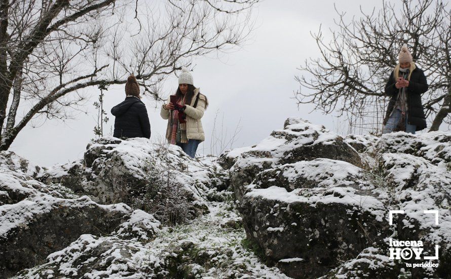 GALERÍA: Los últimos coletazos de Filomena tiñen de blanco la sierra de Cabra GALERÍA: Los últimos coletazos de Filomena tiñen de blanco la sierra de Cabra