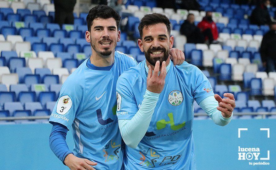 GALERÍA: El Ciudad de Lucena se afianza en el liderato a costa de La Palma en un espléndido partido (3-0)