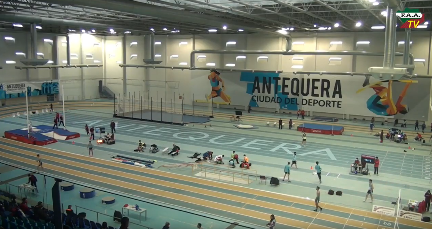  Campeonato de Andalucía Absoluto celebrado en la Pista Cubierta de Antequera 