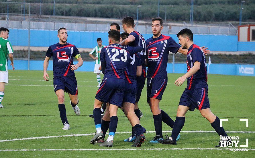  El Lucecor celebra un gol contra La Rambla el pasado 13 de diciembre 