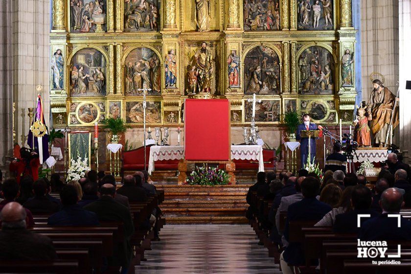 GALERIA: Las fotos de la presentación del Cartel Anunciador de la Semana Santa de Lucena 2021