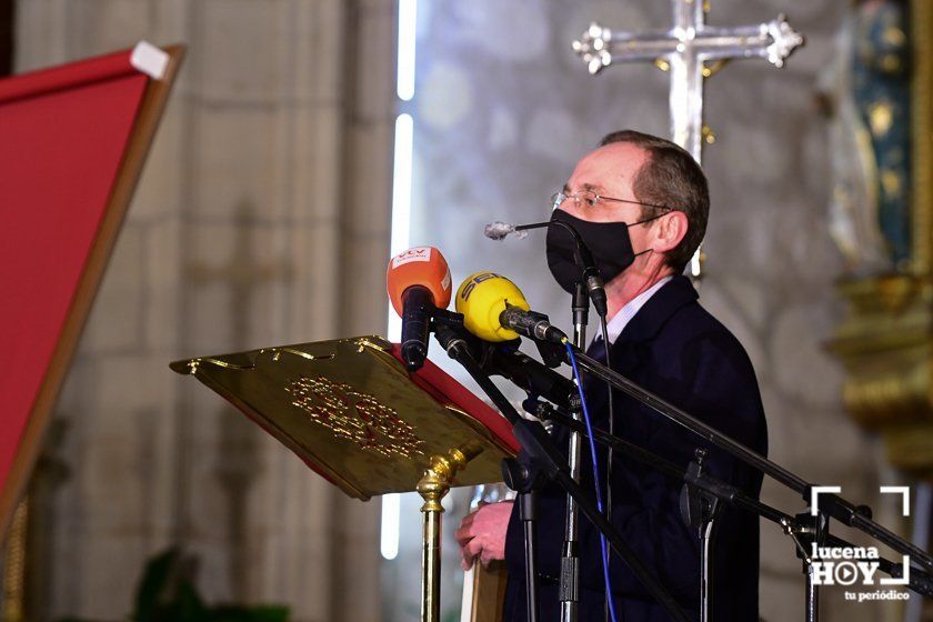 GALERIA: Las fotos de la presentación del Cartel Anunciador de la Semana Santa de Lucena 2021