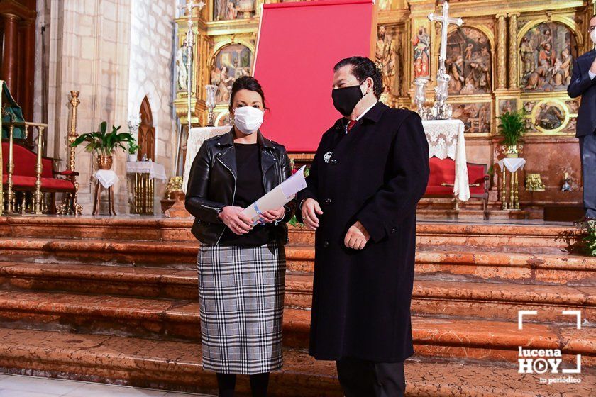 GALERIA: Las fotos de la presentación del Cartel Anunciador de la Semana Santa de Lucena 2021