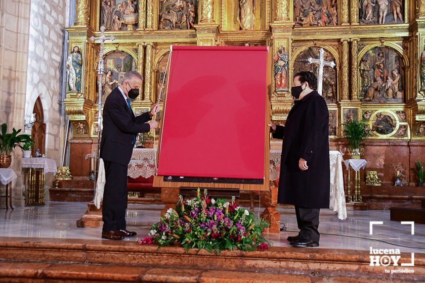 GALERIA: Las fotos de la presentación del Cartel Anunciador de la Semana Santa de Lucena 2021