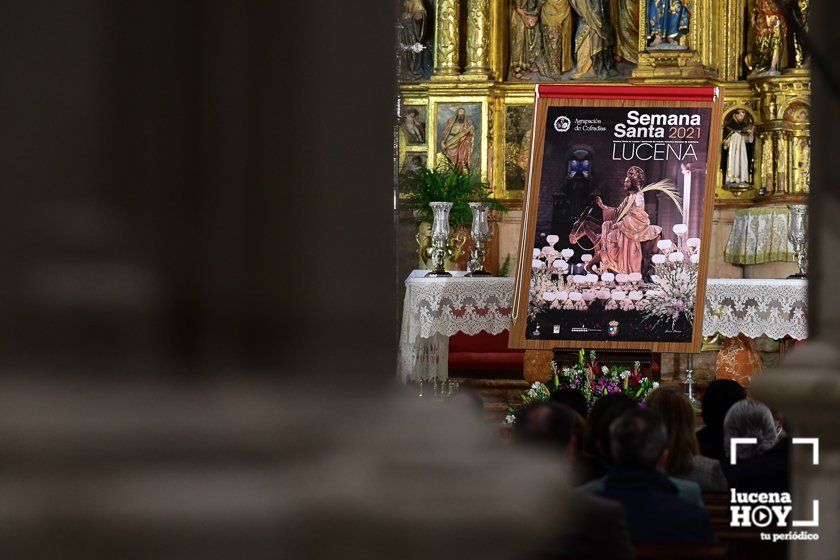 GALERIA: Las fotos de la presentación del Cartel Anunciador de la Semana Santa de Lucena 2021